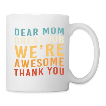 Single Mutter Mama Alleinerziehend Alleinstehend - Tasse - Weiß - Rechts