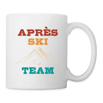 Après Équipe de ski, sports d’hiver, forfaits ski - Mug blanc - blanc - Droite