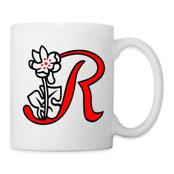 Letter R - Mug - white - Right