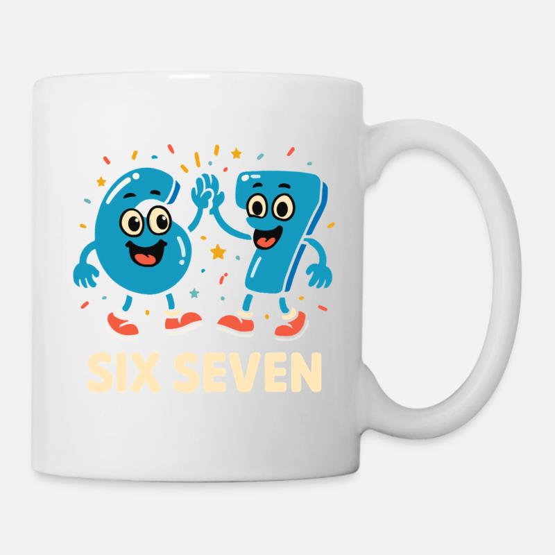 67 Six Seven 6-7 - Tasse - Weiß