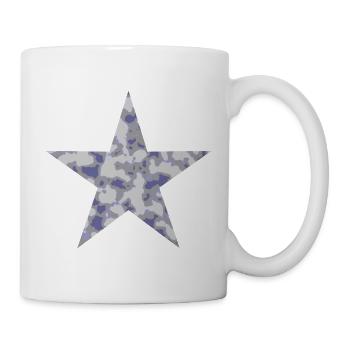 Star Camouflage - Mug - white - Right