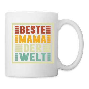 La meilleure maman du monde offre Noël - Mug blanc - blanc - Droite