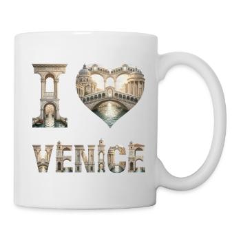 Venice – Timeless city skyline - Mug - white - Right