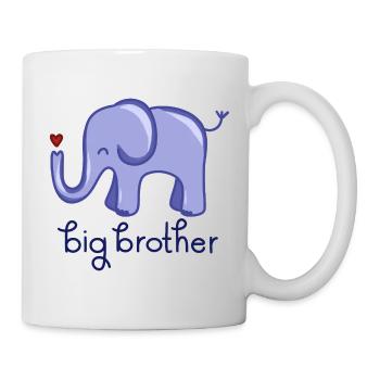 big brother - Tasse - Weiß - Rechts