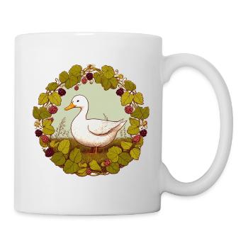 Duck Grapevine Circle - Mug - white - Right