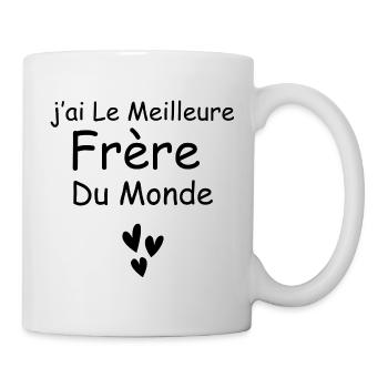 Ich habe den besten Bruder der Welt - Tasse - Weiß - Rechts