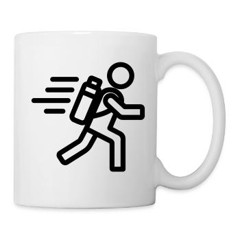 Evakuierung - Tasse - Weiß - Rechts