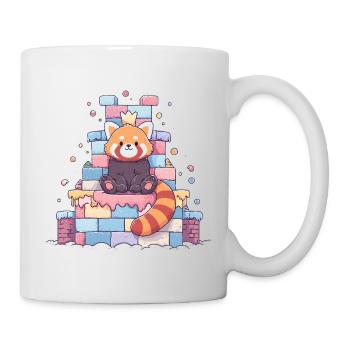 Kawaii Panda in the Sugar Castle - Mug - white - Right