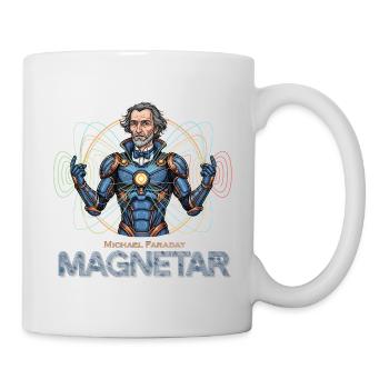 Faraday Magnetar en Armure - Mug blanc - blanc - Droite