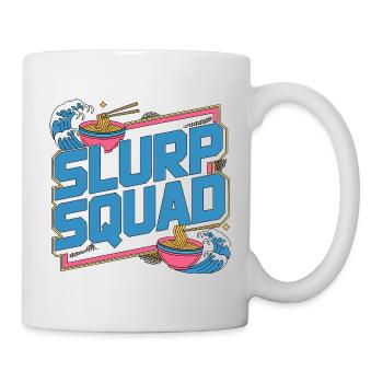 Ramen Slurp Squad Noodle Bowl Loves Japanese Food - Mug - white - Right