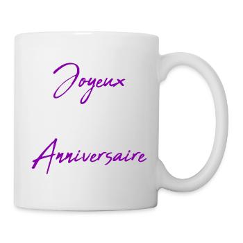 VALENTINSTAG. ALLES GUTE ZUM GEBURTSTAG - Tasse - Weiß - Rechts