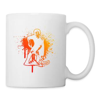 Simple floorball idea for floorball - Mug - white - Right