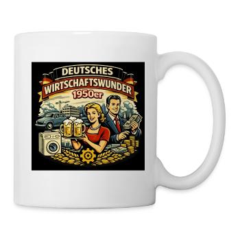 German economic miracle - Mug - white - Right