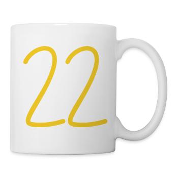 22 - Tasse - Weiß - Rechts