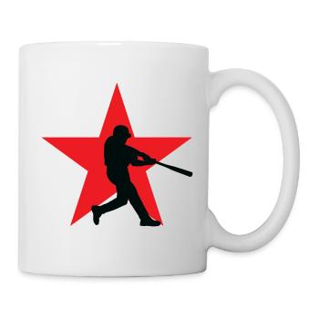 Baseball - Sports - Mug - white - Right