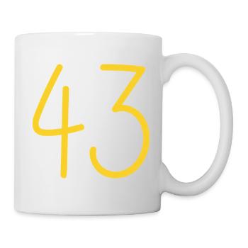 43 - Tasse - Weiß - Rechts