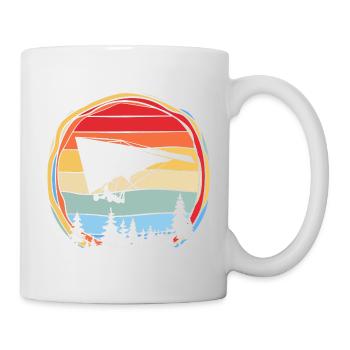 Paraglider Paraglider Paragliding Paragliding - Mug - white - Right