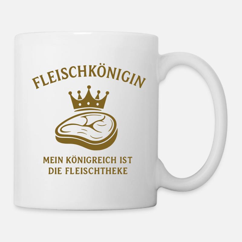 Reine de la Viande - Mug blanc - blanc
