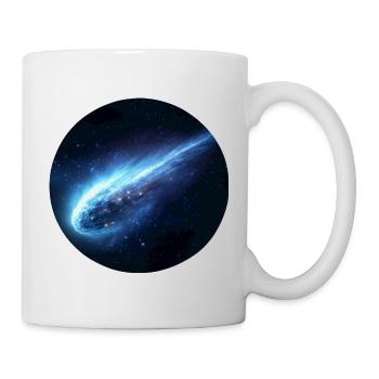 Astronomie Comète Spatiale Queue en Ligne - Mug blanc - blanc - Droite