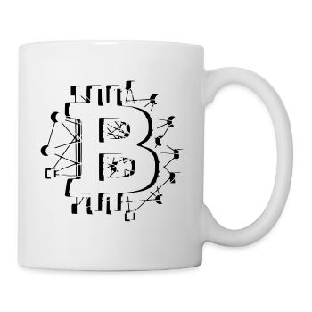 Bitcoin Board Circuit Tech Crypto - Mug - white - Right
