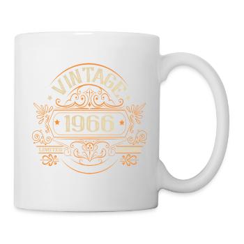 60e anniversaire Année Vintage 1966 Édition Limitée - Mug blanc - blanc - Droite