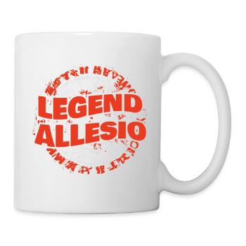 Mann Allesio - Tasse - Weiß - Rechts