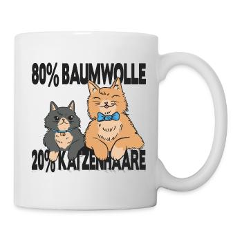 Chat propriétaire de chat, chat dit cadeau - Mug blanc - blanc - Droite