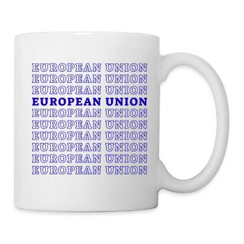 UNION EUROPÉENNE - Mug blanc - blanc - Droite