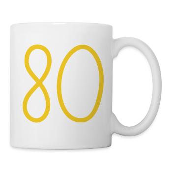 80 - Mug blanc - blanc - Droite