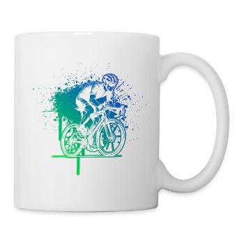 Roadbike Liebe zum Anziehen - Tasse - Weiß - Rechts