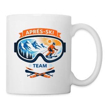 Apres Ski Team Comic Design - Tasse - Weiß - Rechts