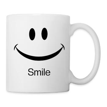Minimalist pair of eyes - Mug - white - Right