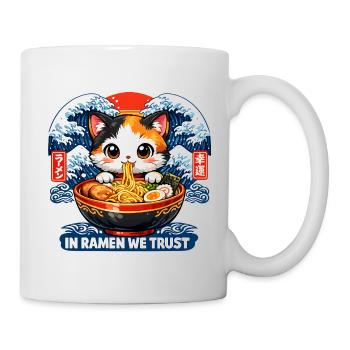 Ich brauche Ramen - Tasse - Weiß - Rechts