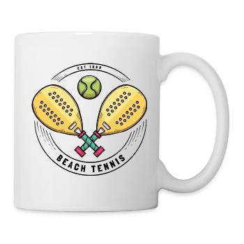 I can't I have padel - Mug - white - Right