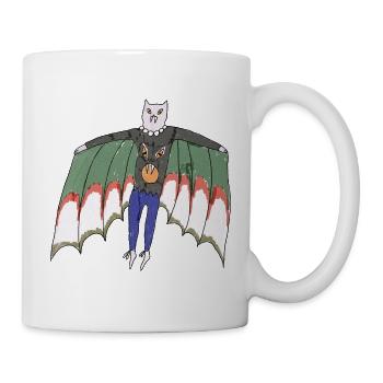 Vampire Cat - Mug - white - Right