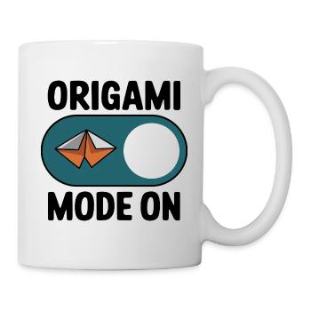 Origami Fashion On Paper Folding Saying for Origami - Mug - white - Right