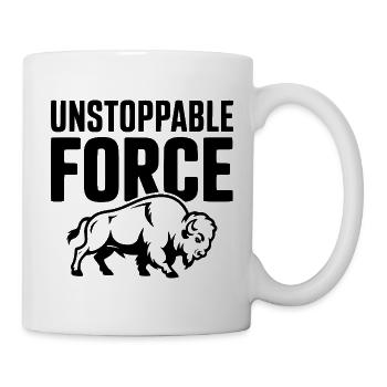 Unstoppable Force - Mug - white - Right