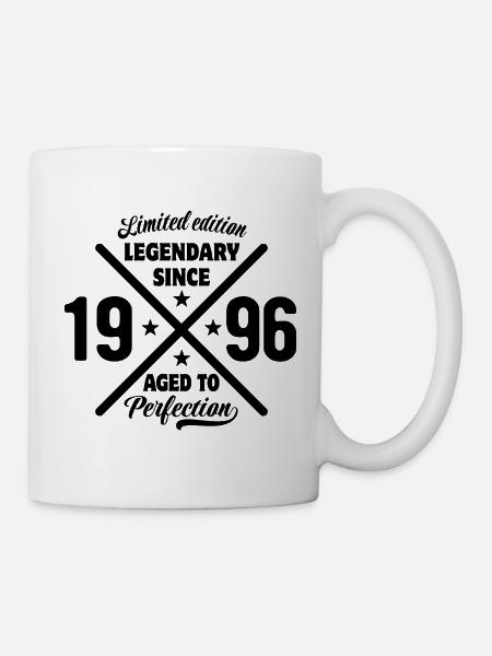 Limited Edition 1996 | Geburtstag Geschenk - Tasse - Weiß
