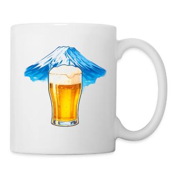 Beer Summit Panorama - Mug blanc - blanc - Droite