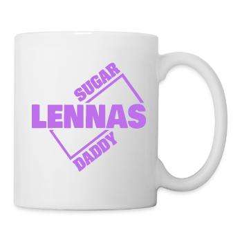 Lennas - Mug blanc - blanc - Droite