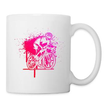 Road Bike Power Road Bike Design - Mug - white - Right