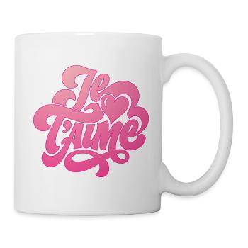 Je t'aime - I love you - Valentine's Day - Mug - white - Right