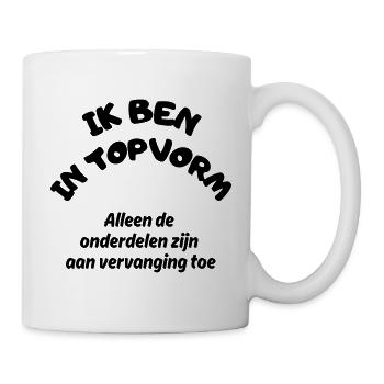 For all the elderly who are in almost top shape # - Mug - white - Right