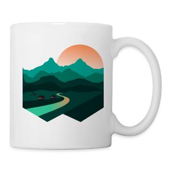 Berglied | Einzigartige Ausgabe - Tasse - Weiß - Rechts