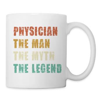T-shirt Légende du Docteur Myth - Mug blanc - blanc - Droite