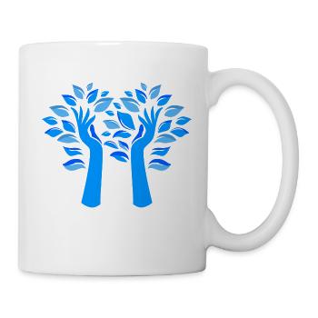ALS Nervenkrankheit - Tasse - Weiß - Rechts