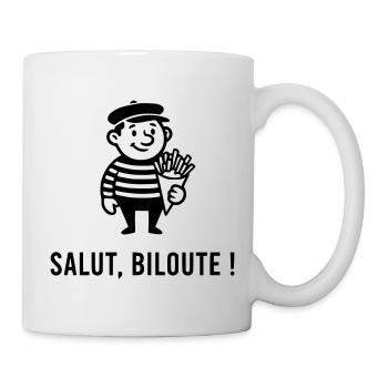 Hi biloute - Mug - white - Right