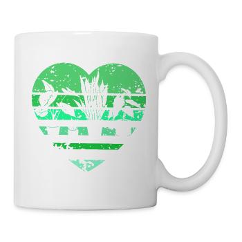 Jardin de fleurs succulentes amateur de plantes - Mug blanc - blanc - Droite