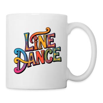 Lettrage western en ligne - Mug blanc - blanc - Droite