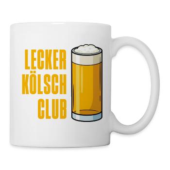 Yummy Kölsch Club Carnival Costume Party - Mug - white - Right